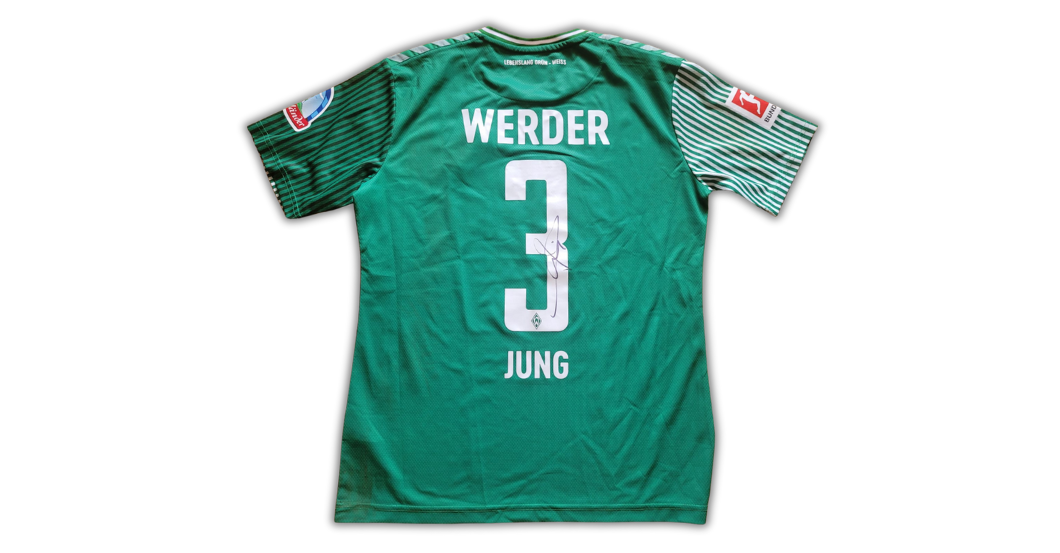 Getragenes Werder Bremen Trikot Von Anthony Jung