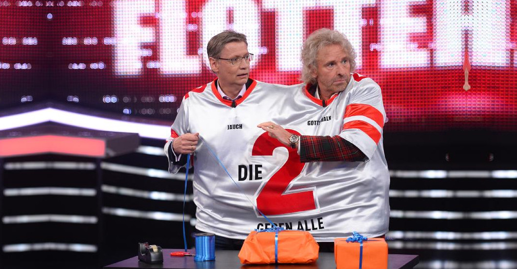 Aus dem TV XXL Shirt von Thomas Gottschalk Günther Jauch