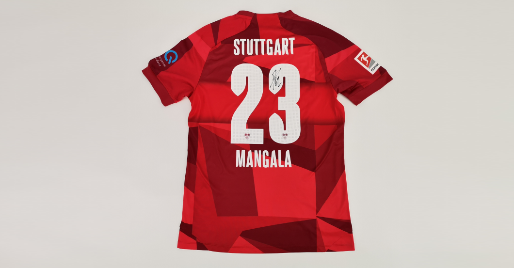 Getragenes Vfb Aufstiegstrikot Von Mangala