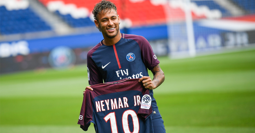 Von Superstar Neymar Jr Sein Signiertes Psg Trikot