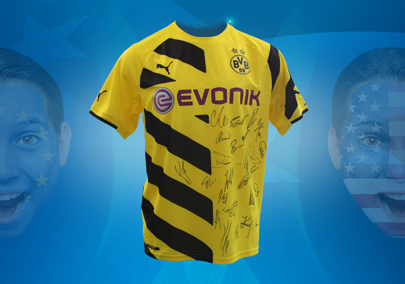 Fan-Highlight: BVB-Heimtrikot Vom Team Signiert